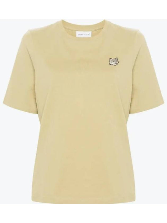 Short Sleeve T Shirt Comfort Fit Canvas MW00127KJ0119 - MAISON KITSUNE - BALAAN 1