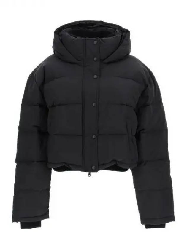 High neck crop puffer down padding 271608 - WARDROBE.NYC - BALAAN 1