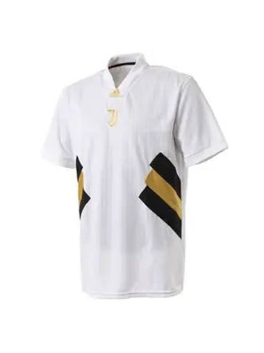 Juventus Icon Jersey Short Sleeve T-Shirt White - ADIDAS - BALAAN 1