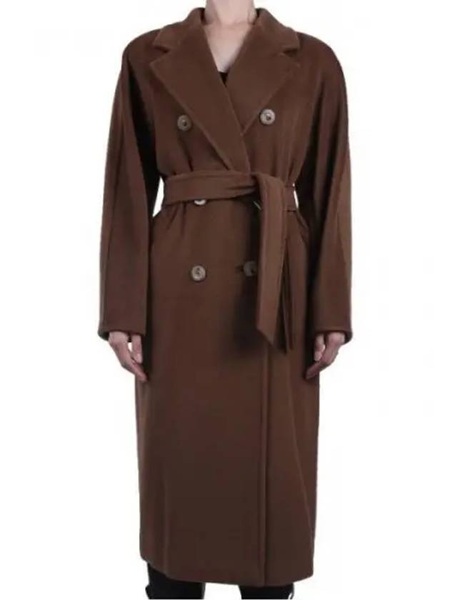 Women s Madame 101801 Icon Wool Cashmere Coat Tobacco 010 1120495 - MAX MARA - BALAAN 1