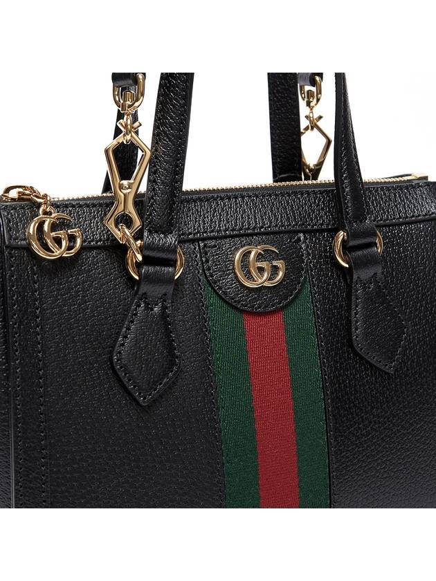 GG Ophidia Web Tote Bag Black - GUCCI - BALAAN 6