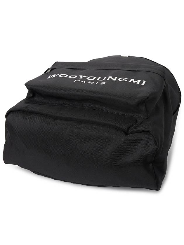 Logo Cordura Backpack Black - WOOYOUNGMI - BALAAN 5