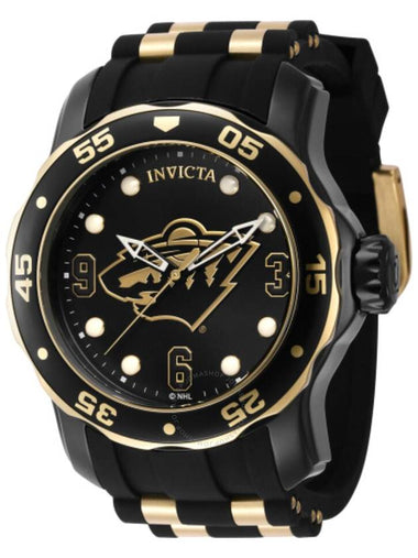 Invicta NHL Minnesota Wild Quartz Black Dial Men's Watch 42317 - INVICTA - BALAAN 1