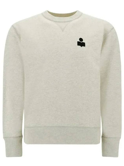 Mike Logo Cotton Sweatshirt White - ISABEL MARANT - BALAAN 2