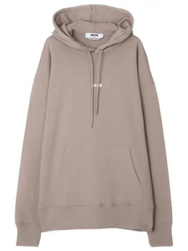 micro logo hooded sweatshirt - MSGM - BALAAN 1