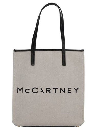 Stella McCartney Smc Canvas Large Tote Bag - STELLA MCCARTNEY - BALAAN 1