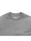 Men's Cotton Square Label Sweatshirt Gray W241TS21734G - WOOYOUNGMI - BALAAN 5