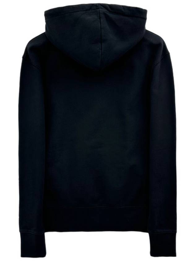 Grey Fox Head Patch Classic Hoodie Black - MAISON KITSUNE - BALAAN 3