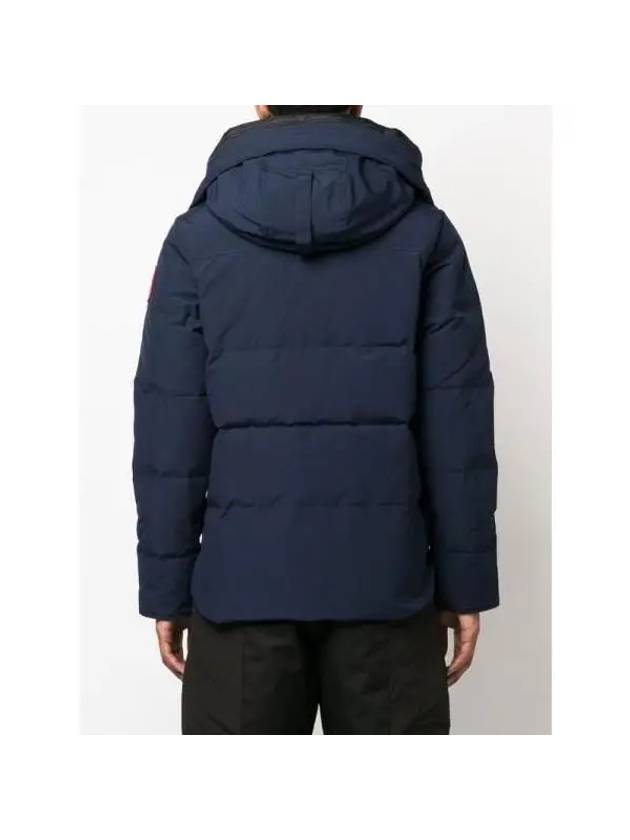 Macmillan Iconic Label Parka Navy - CANADA GOOSE - BALAAN 5