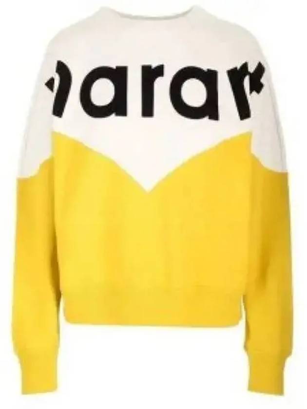 Houston Sweatshirt Yellow SW0006FAA1M08E10YW - ISABEL MARANT - BALAAN 1