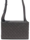 Triple Zipper Cross Bag Grey - BOTTEGA VENETA - BALAAN 3