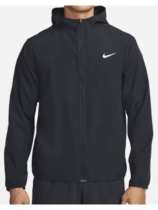 Form Dri Fit Hooded Jacket Black - NIKE - BALAAN 2