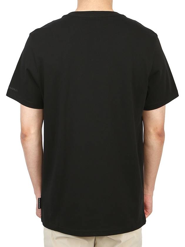 Gerrard Short Sleeve T-Shirt Black - MOOSE KNUCKLES - BALAAN 7