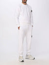 Wappen Patch Crew Neck Sweatshirt White - STONE ISLAND - BALAAN 7