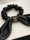 CC logo tripe leather ribbon women s hair band choushu AA8258 - CHANEL - BALAAN 3