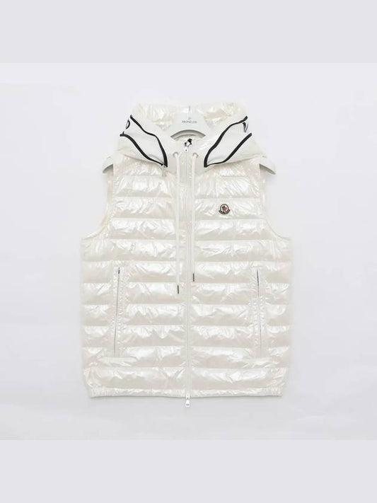 Akaishi Padded Down Vest White - MONCLER - BALAAN 2