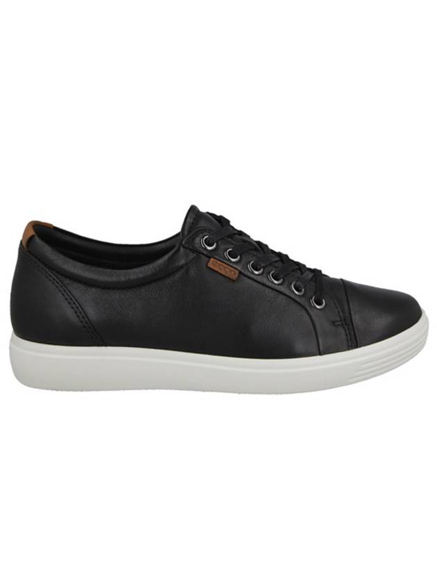 Soft 7 Low Top Sneakers Black - ECCO - BALAAN 2