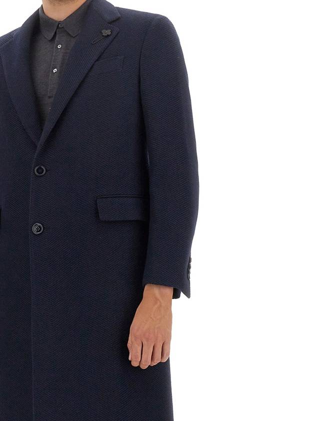 SINGLE-BREASTED COAT - RVR LARDINI - BALAAN 4