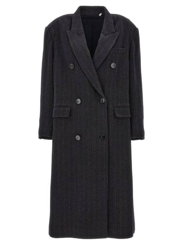 Lexana Trench Coat Navy - ISABEL MARANT - BALAAN 2