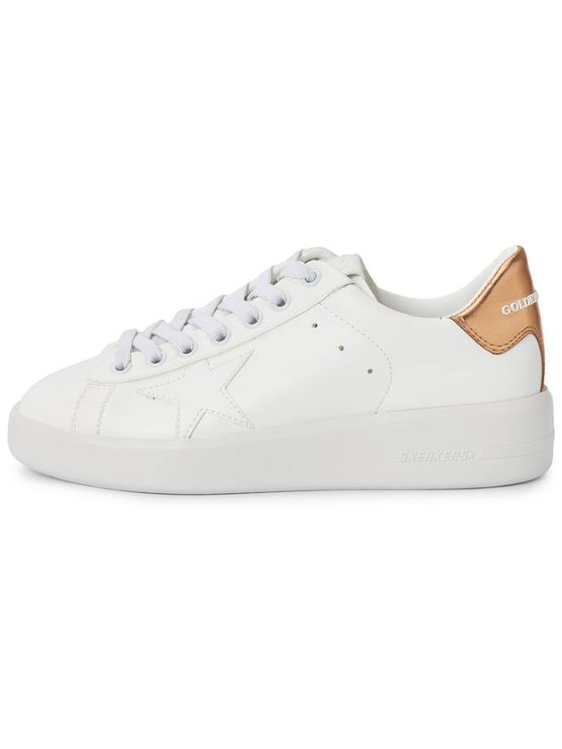 Pure Star Gold Tab Low Top Sneakers White - GOLDEN GOOSE - BALAAN 4