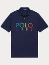 Embroidered Logo Polo Shirt Navy - POLO RALPH LAUREN - BALAAN 2