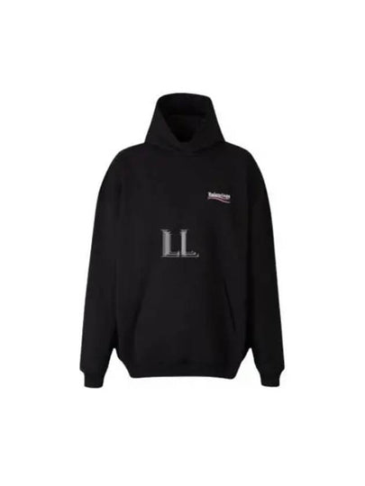 Political Campaign Hoodie Black - BALENCIAGA - BALAAN 2