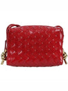 Intrecciato Loop Camera Mini Shoulder Bag Red - BOTTEGA VENETA - BALAAN 2