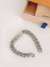 Monogram Chain Bracelet Silver - LOUIS VUITTON - BALAAN 2