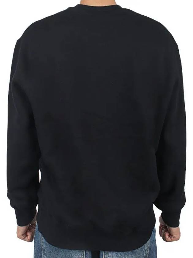 Bold Fox Head Cotton Sweatshirt Black - MAISON KITSUNE - BALAAN 6