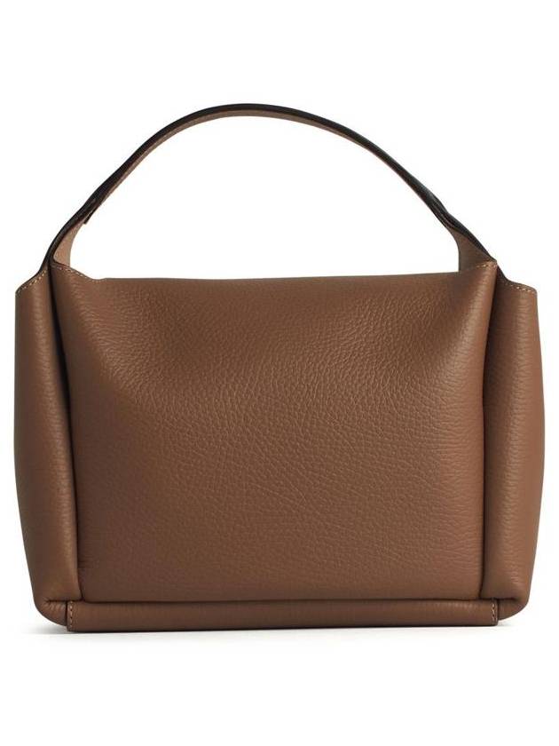 Tod'S 'Mini' Brown Leather Top Case - TOD'S - BALAAN 3