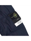 Garment Dyed Crinkle Reps Recycled Nylon Hoodie Padding Navy - STONE ISLAND - BALAAN 6