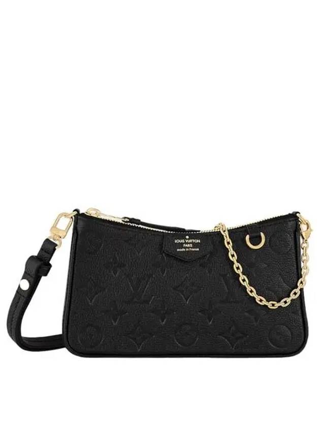 Monogram Easy Pouch On Strap Shoulder Bag Black - LOUIS VUITTON - BALAAN 2