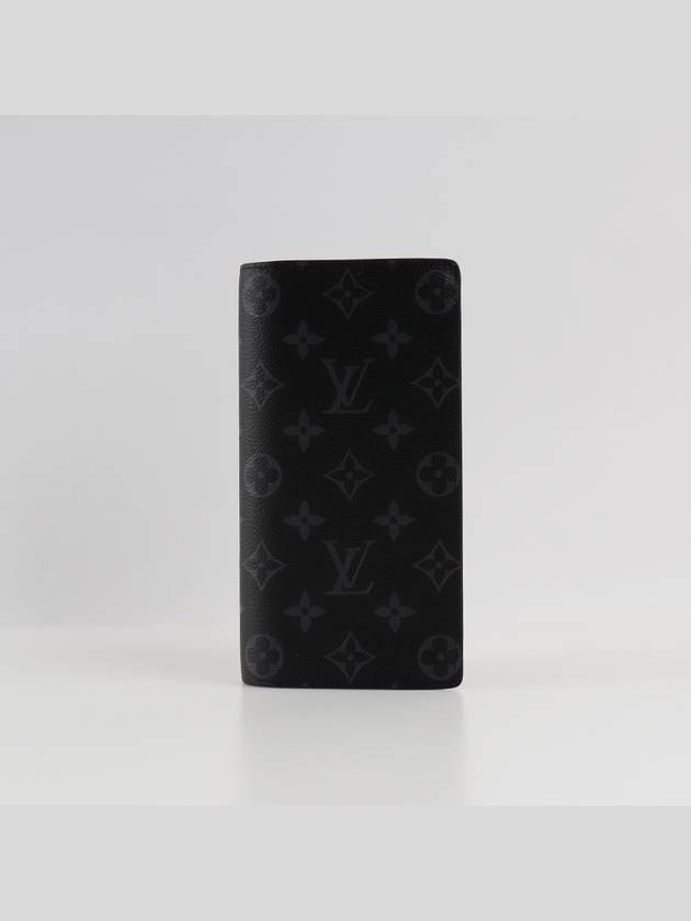 Brazza Wallet Monogram Eclipse - LOUIS VUITTON - BALAAN 3