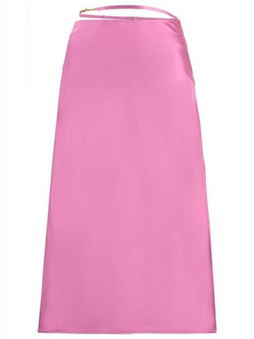 Short Skirt 22H213SK0091000 430 FUCHSIA - JACQUEMUS - BALAAN 1