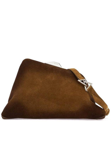 'gradient suede day off clutch - THE ATTICO - BALAAN 1