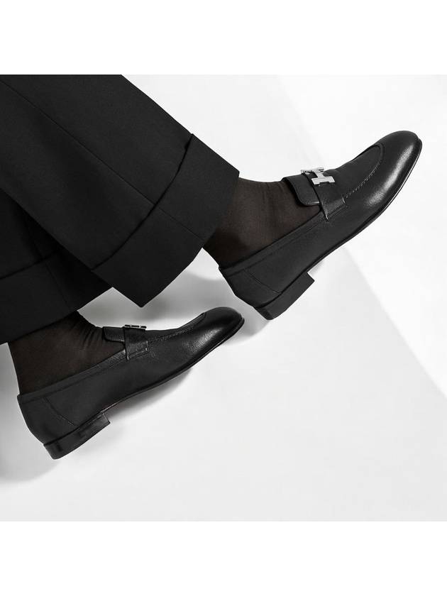 Paris Loafers Black - HERMES - BALAAN 9