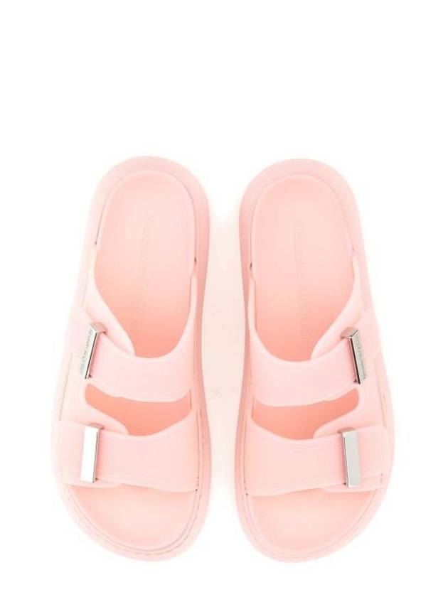 Logo Slippers Pink - ALEXANDER MCQUEEN - BALAAN 3