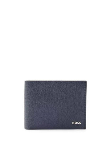 Boss logo decorated leather wallet 50499248 - HUGO BOSS - BALAAN 1