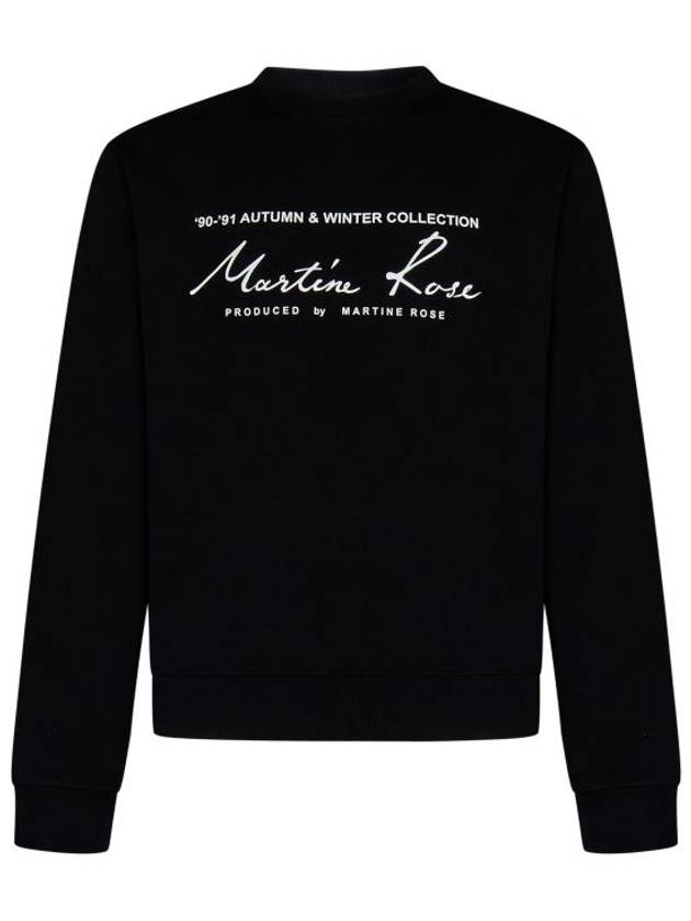 Long Sleeve T Shirt CMR601BLACK - MARTINE ROSE - BALAAN 1