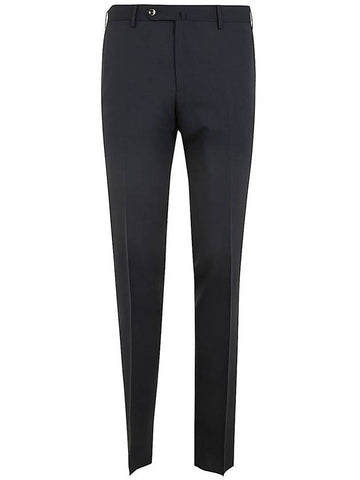 Pt01 Superlight Deluxe Wool Slim Flat Front Pants Clothing - PT01 - BALAAN 1