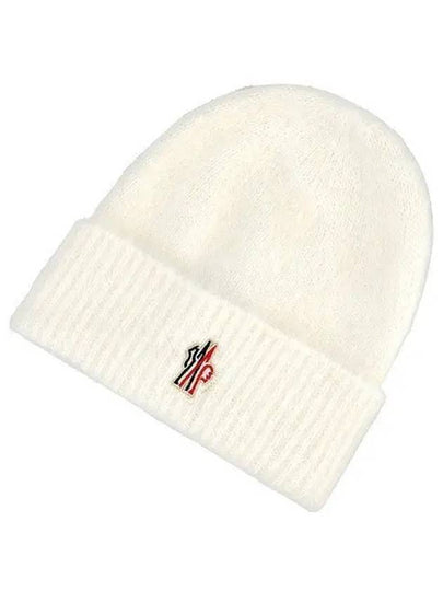 Wool Alpaca Beanie Snow White - MONCLER - BALAAN 2