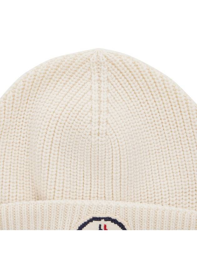 wool beanie white - MONCLER - BALAAN 8