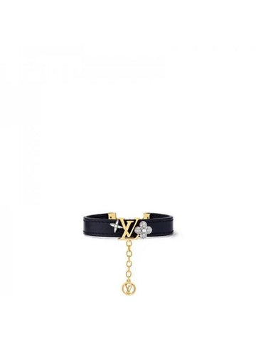 LV Gram Bracelet Black - LOUIS VUITTON - BALAAN 1