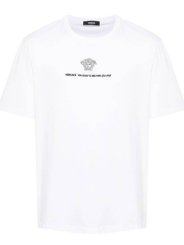 24FW Long Sleeve T-Shirt 10133021A110541W000 BIANCO - VERSACE - BALAAN 2