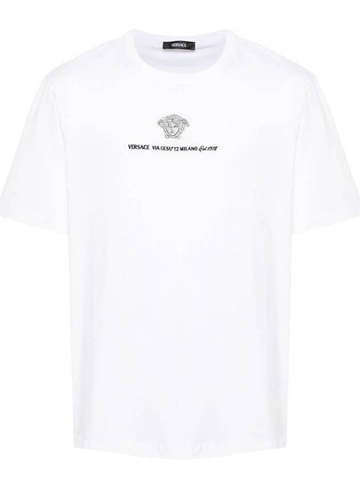 24FW Long Sleeve T-Shirt 10133021A110541W000 BIANCO - VERSACE - BALAAN 2