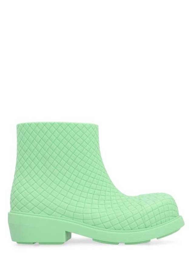 Fireman Rubber Rain Boots Green - BOTTEGA VENETA - BALAAN 1