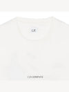 Jersey Reverse Print Short Sleeve T-Shirt White - CP COMPANY - BALAAN 5