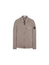 Old Treatment Garment Dyed Overshirt Jacket Dove Grey - STONE ISLAND - BALAAN 4