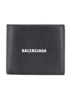 Cash Square Folded Wallet Black - BALENCIAGA - BALAAN 8