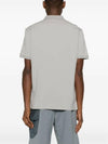 Stretch Piquet Regular Polo Shirt Grey - CP COMPANY - BALAAN 4